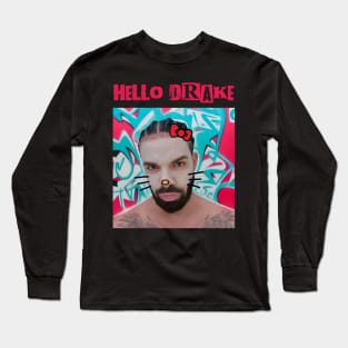 Hello DRK - Vintage Long Sleeve T-Shirt